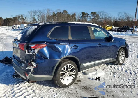 2016 Mitsubishi Outlander Se из США, поврежденный, VIN JA4AZ3A3XGZ042972